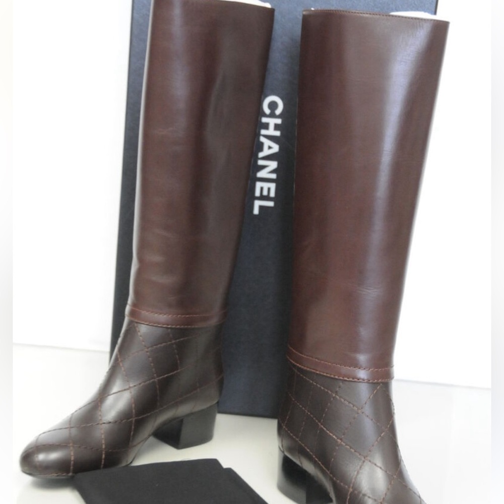 Authentic New CHANEL High Boots $2295